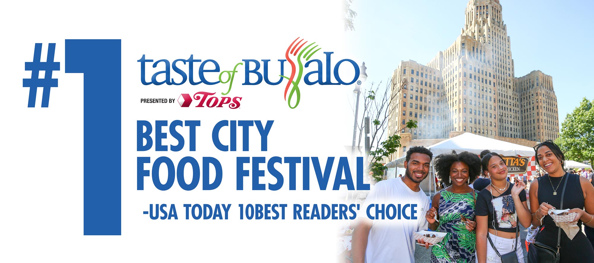 The Largest TwoDay Food Festival Taste of Buffalo Buffalo, New York
